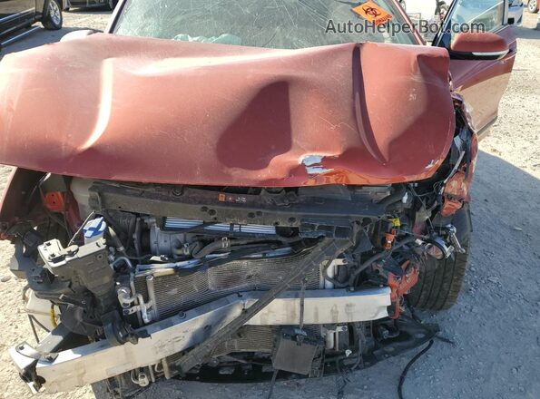 KNDCC3LC2N5546594 2022 KIA NIRO Orange Engine compartment view