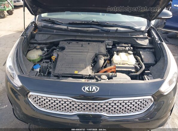 KNDCC3LC8H5064524 2017 KIA NIRO Black უკანა ხედი
