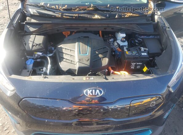 KNDCC3LG0M5098535 2021 KIA NIRO Black უკანა სალონის ხედი