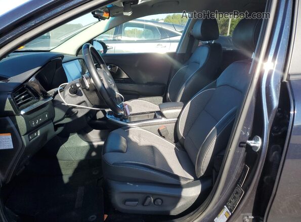 KNDCC3LG2M5098536 2021 KIA NIRO Blue Vista interior delantera