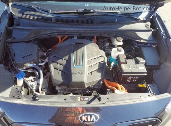 KNDCC3LG2M5098536 2021 KIA NIRO Blue Vista interior trasera