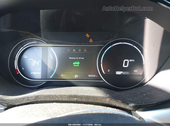 KNDCC3LG6L5061830 2020 KIA NIRO EV Navy Widok tylnych siedzeń