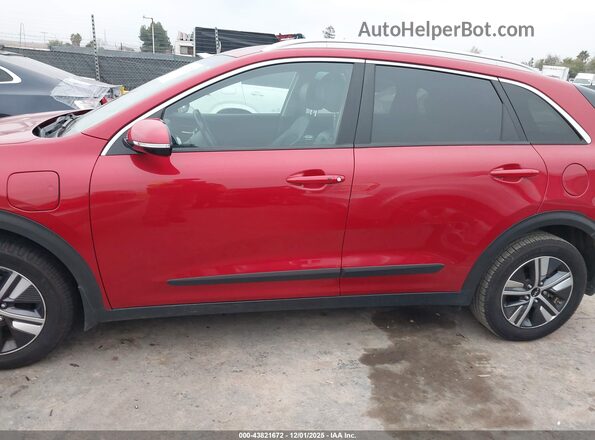 KNDCD3LD7N5511216 2022 KIA NIRO PLUG-IN HYBRID Red Vista interior de 360 grados