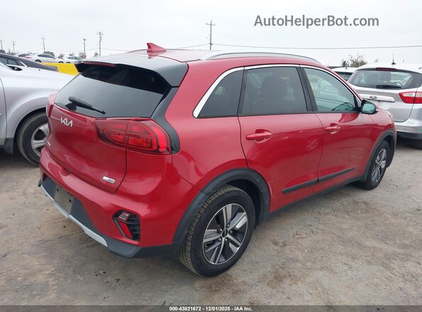 KNDCD3LD7N5511216 2022 KIA NIRO PLUG-IN HYBRID Red Trasero derecho