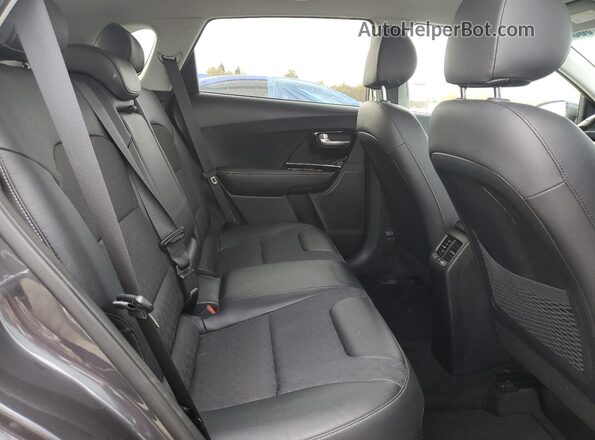 KNDCD3LD8L5449127 2020 KIA NIRO Gray უკანა სალონის ხედი