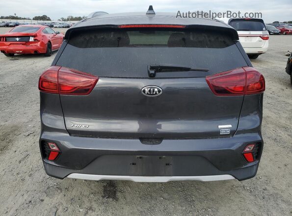 KNDCD3LD8L5449127 2020 KIA NIRO Gray უკანა ხედი