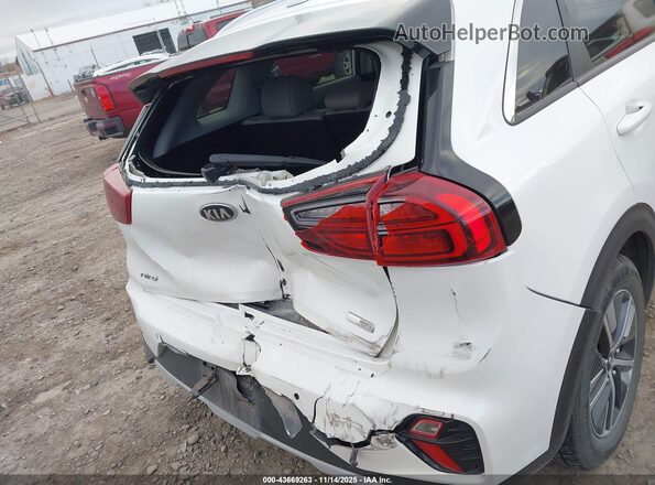 KNDCE3LC1M5482282 2021 KIA NIRO White წინა ხედი