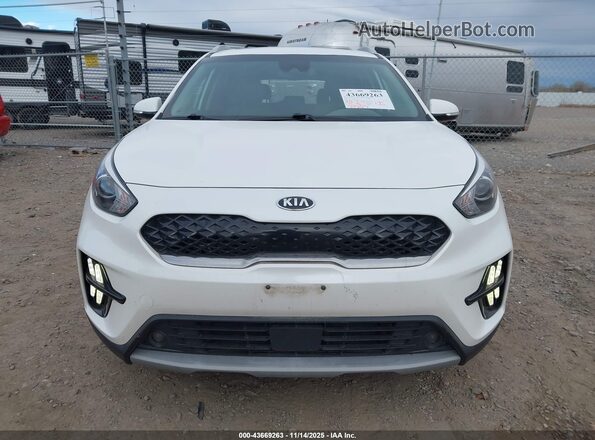 KNDCE3LC1M5482282 2021 KIA NIRO White უკანა სალონის ხედი