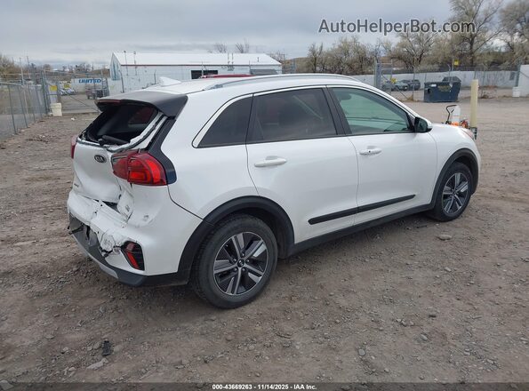 KNDCE3LC1M5482282 2021 KIA NIRO White უკანა მარჯვენა