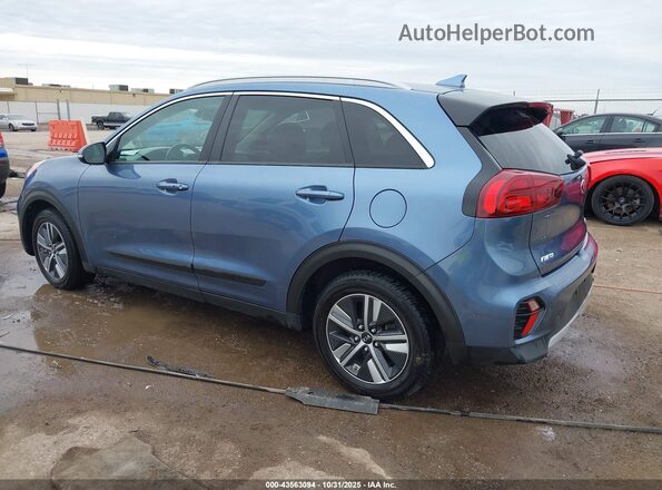 KNDCE3LC3M5483787 2021 KIA NIRO Blue უკანა მარცხენა