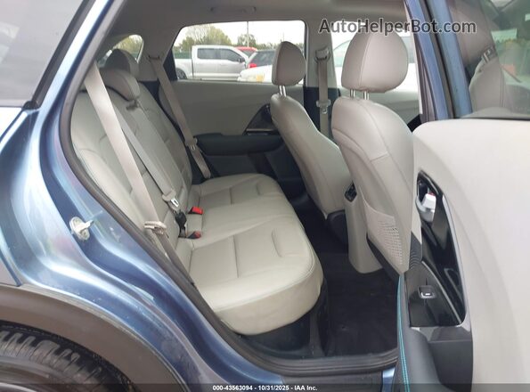 KNDCE3LC3M5483787 2021 KIA NIRO Blue VIN კოდის სტიკერის ხედი