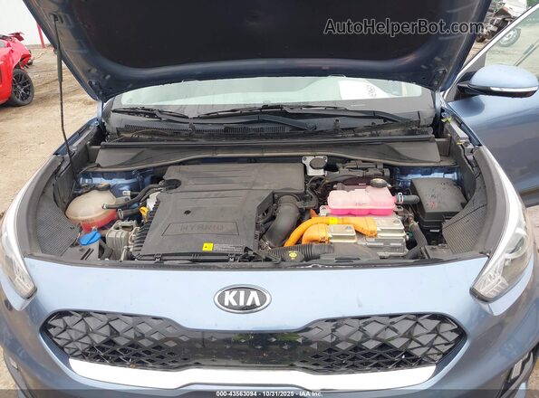 KNDCE3LC3M5483787 2021 KIA NIRO Blue უკანა ხედი