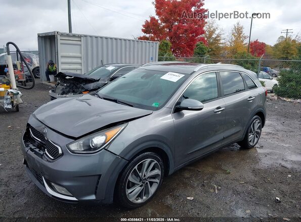 KNDCE3LC7J5114068 2018 KIA NIRO Gray 