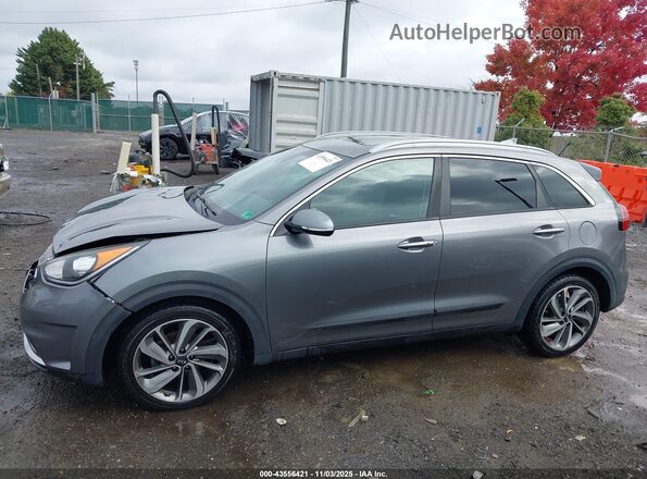 KNDCE3LC7J5114068 2018 KIA NIRO Gray 