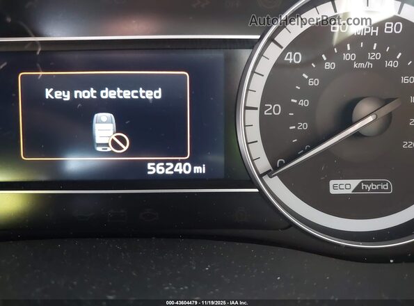 KNDCE3LCXJ5164320 2018 KIA NIRO Red უკანა სავარძლების ხედი