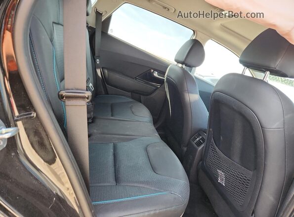 KNDCE3LG2M5099437 2021 KIA NIRO Black Vista de los asientos traseros