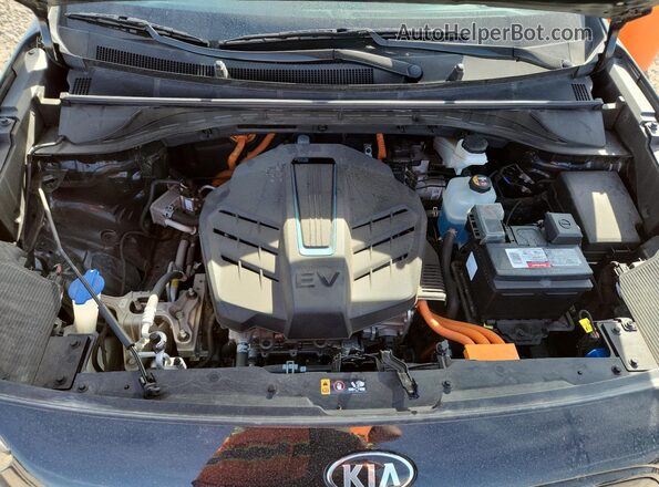 KNDCE3LG2M5099437 2021 KIA NIRO Black Vista interior trasera