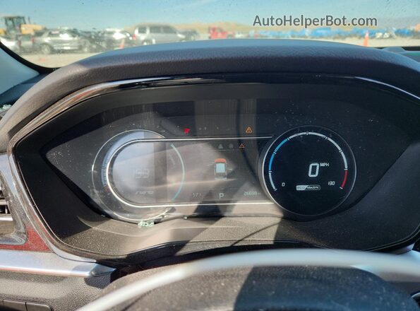 KNDCE3LG2M5099437 2021 KIA NIRO Black Vista del cuadro de instrumentos