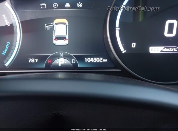 KNDCE3LG4K5019231 2019 KIA NIRO EV Gray 