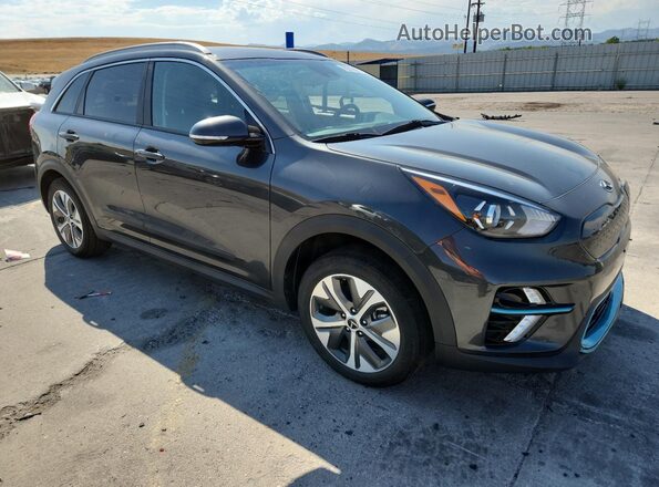 KNDCE3LG7L5073737 2020 KIA NIRO Серый Передняя правая четверть