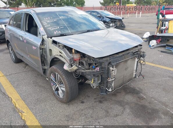 KNDCM3LD7N5545527 2022 KIA NIRO PLUG-IN HYBRID Серебряный Вид спереди