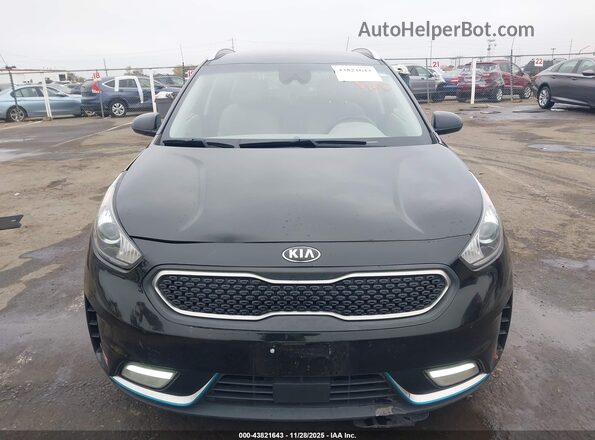 KNDCM3LD9J5144992 2018 KIA NIRO PLUG-IN HYBRID Black Instrument cluster view