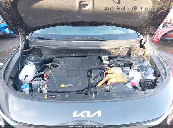 KNDCP3LE3S5254969 2025 KIA NIRO Gray უკანა ხედი