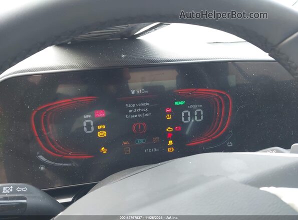 KNDCR3LE3S5289764 2025 KIA NIRO Blue Вид задніх сидінь