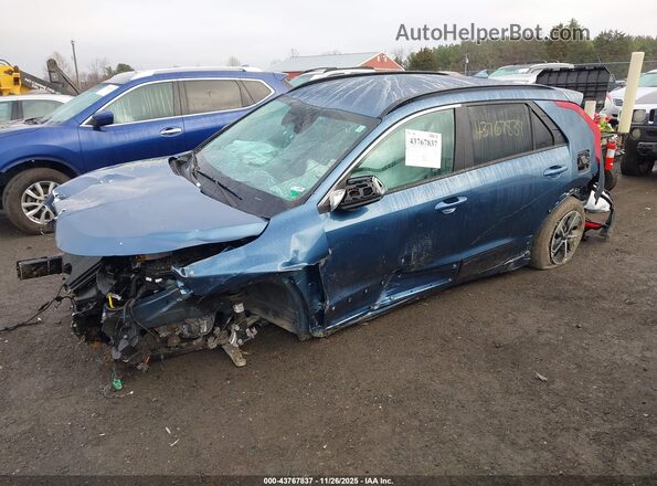 KNDCR3LE3S5289764 2025 KIA NIRO Blue Передня ліва чверть