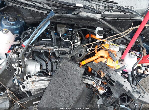 KNDCR3LE3S5289764 2025 KIA NIRO Blue Вид ззаду