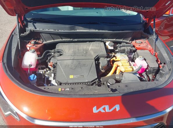 KNDCR3LE8P5093794 2023 KIA NIRO Оранжевый Вид сзади