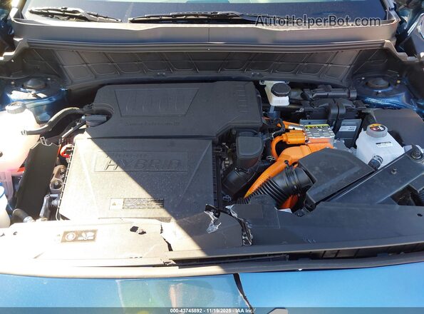 KNDCS3LFXS5304984 2025 KIA NIRO PLUG-IN HYBRID Blue Вид ззаду