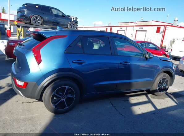 KNDCS3LFXS5304984 2025 KIA NIRO PLUG-IN HYBRID Blue Вид задньої частини салону