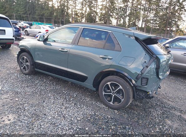 KNDCT3LEXS5235699 2025 KIA NIRO Green Rear left