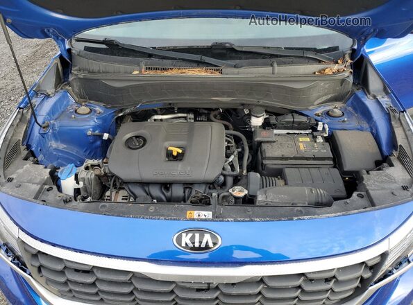 KNDEPCAA2M7114086 2021 KIA SELTOS Blue Вид підкапотного простору