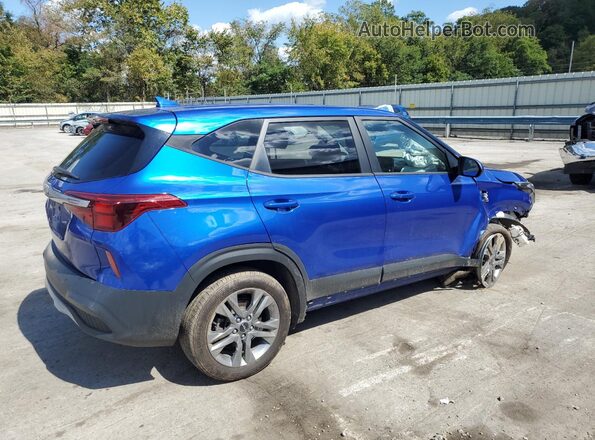 KNDEPCAA2N7238215 2022 KIA SELTOS Blue Trasero derecho