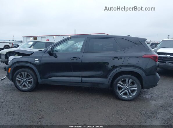 KNDEPCAA2N7315956 2022 KIA SELTOS Black Widok wnętrza 360 stopni