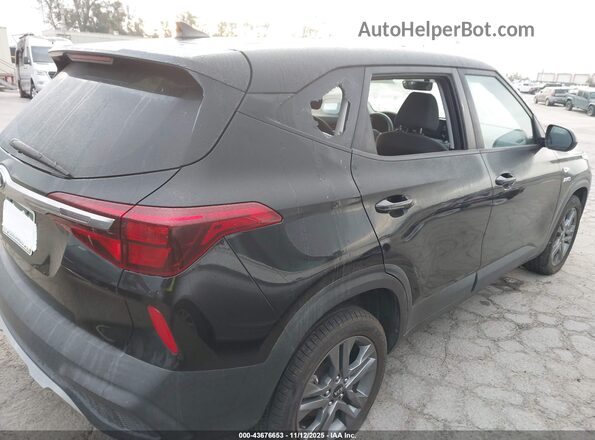 KNDEPCAA7M7048523 2021 KIA SELTOS Black Vista frontal