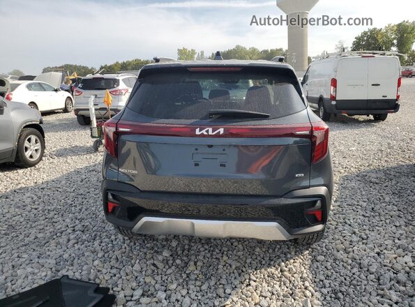 KNDEUCAA6S7685408 2025 KIA SELTOS Gray Rear view