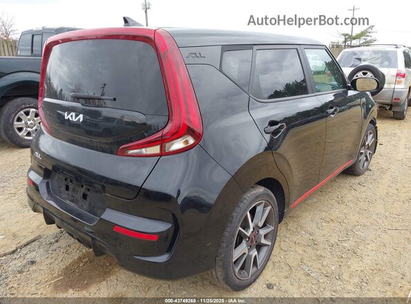 KNDJ53AF3N7182074 2022 KIA SOUL Black Trasero derecho