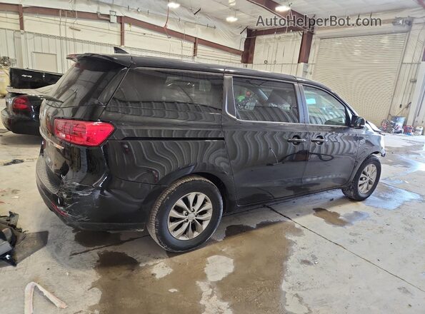 KNDMB5C10K6523466 2019 KIA SEDONA Black Tył prawy