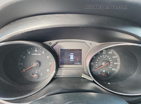 KNDMB5C10K6523466 2019 KIA SEDONA Black Widok zestawu wskaźników