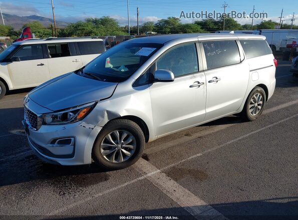 KNDMB5C10K6553700 2019 KIA SEDONA Beige წინა მარცხენა ხედი სამი მეოთხედიდან