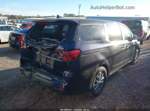 KNDMB5C11L6598100 2020 KIA SEDONA Blue Rear right