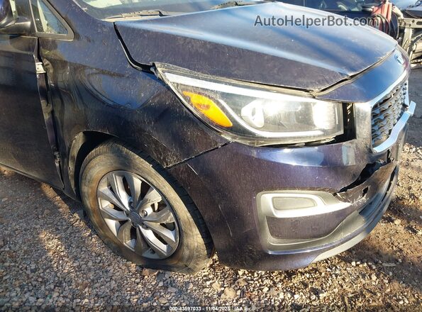 KNDMB5C11L6598100 2020 KIA SEDONA Blue Front view