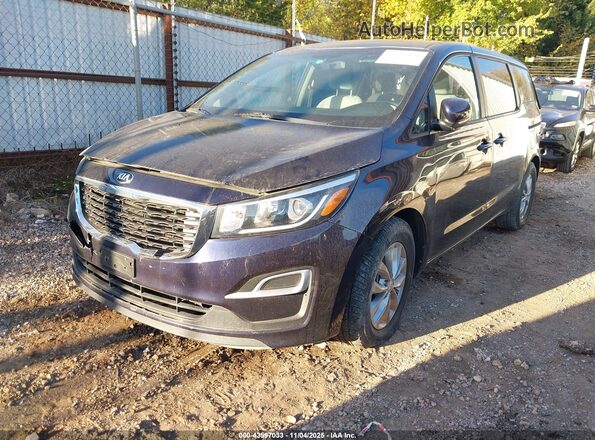 KNDMB5C11L6598100 2020 KIA SEDONA Blue Front left