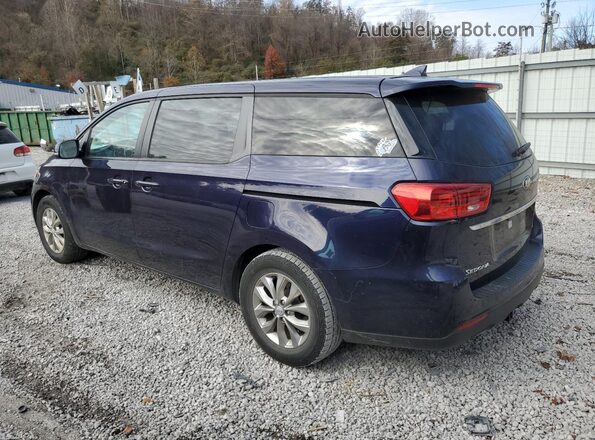 KNDMB5C12L6651015 2020 KIA SEDONA Синий Задняя левая четверть