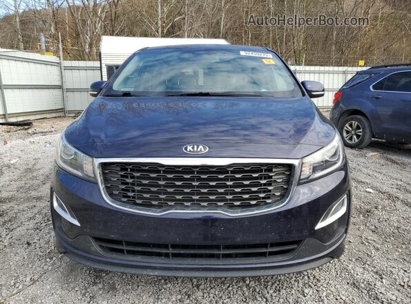 KNDMB5C12L6651015 2020 KIA SEDONA Синий Вид спереди