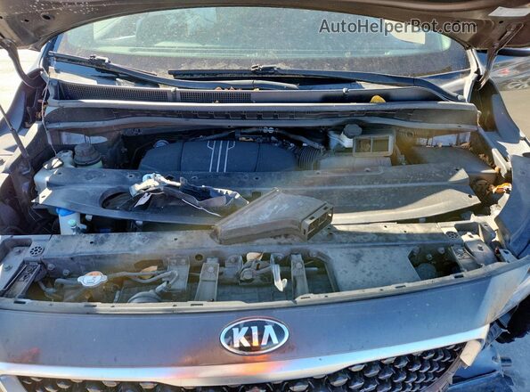 KNDMB5C13G6194592 2016 KIA SEDONA Коричневый Вид подкапотного пространства