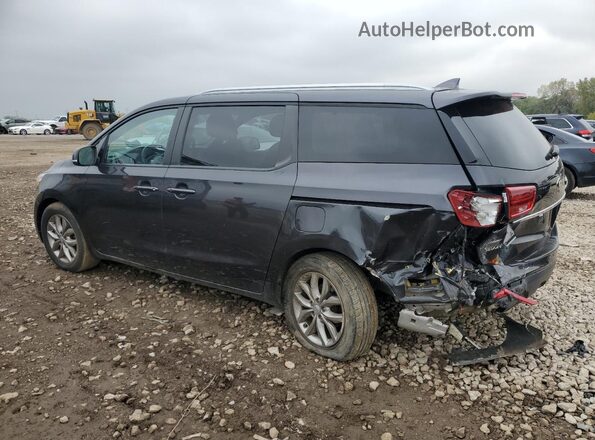 KNDMB5C13M6668956 2021 KIA SEDONA Black უკანა მარცხენა